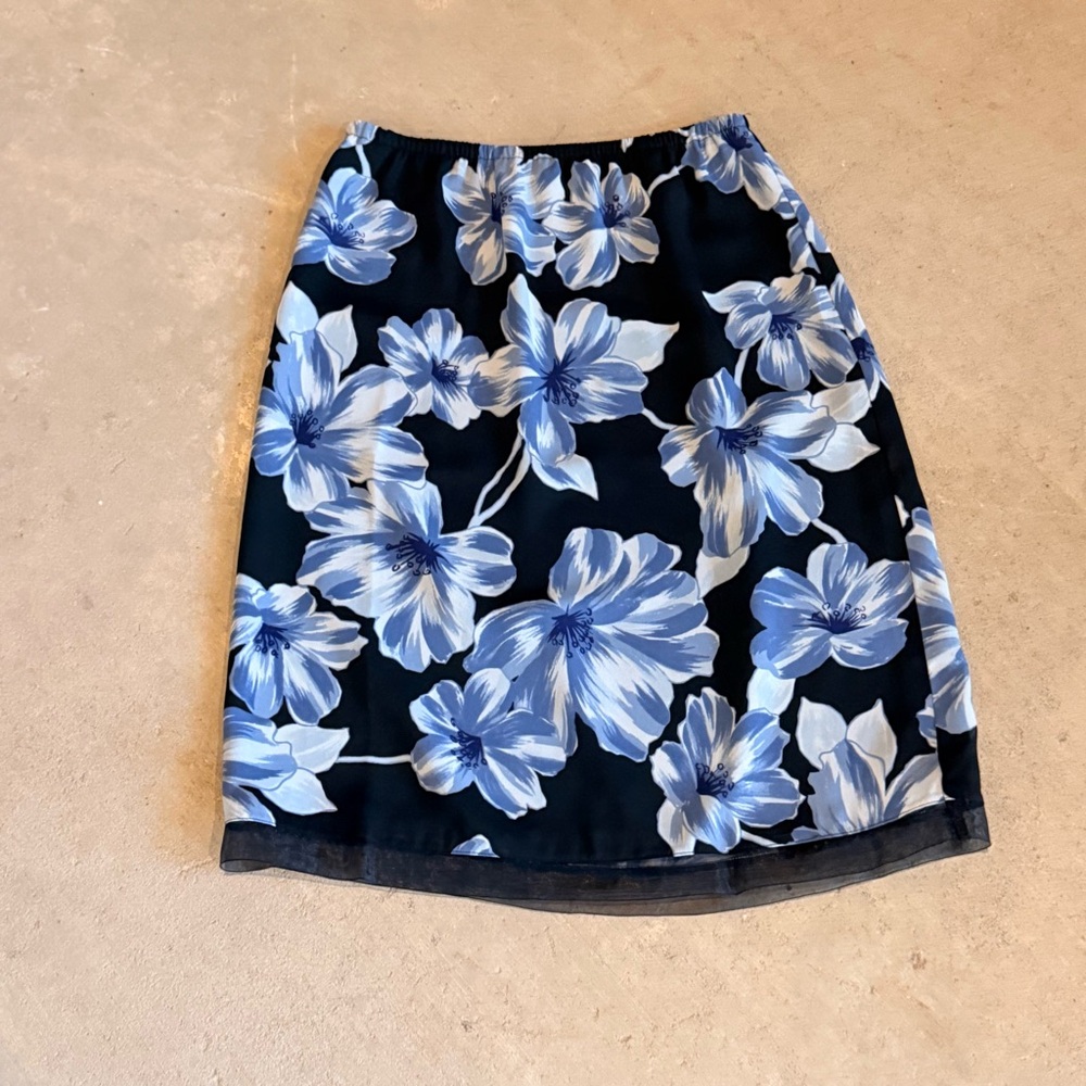 George Black and Blue Skirt